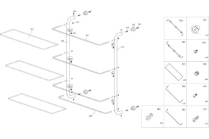Полка Wasserkraft K-2033 - 3