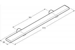 Полотенцедержатель Jacob Delafon  (E64003-SHP) - 3