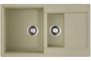 Мойка кухонная Omoikiri Daisen 86-2-BE ваниль