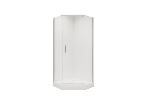 Душевой уголок Niagara Nova NG-6605-08 90x90, пятиугольный