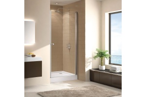 Душевая дверь в нишу Cezares Eco хром (ECO-O-B-1-60-C-Cr)