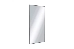 Зеркало Excellent Kuadro 100х50 черное матовое