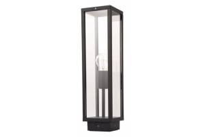 Наземный низкий светильник Arte Lamp Pot A1631PA-1BK