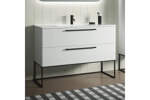 Комплект мебели Sanvit Сити 120 белый глянец - 3