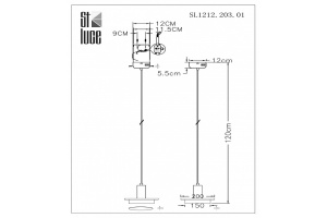 Подвесной светильник ST-Luce Oltarno SL1212.203.01 - 3
