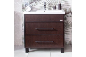 Тумба с раковиной Бриклаер Чили 80 венге С