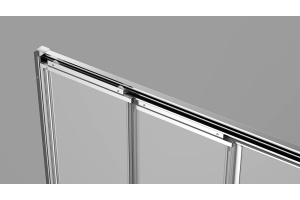 Душевая дверь Veconi Vianno 120, хром (VN31-120-01-C5) - 3