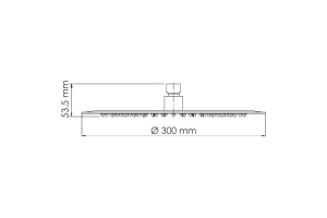 NEW A262 Верхняя душевая насадка - 3