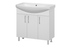 Тумба под раковину Misty Изео 85 белая