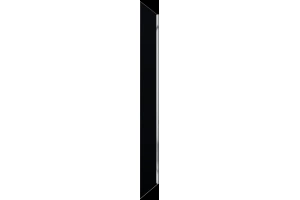 Боковая стенка Vincea Soft 80х195 хром стекло прозрачное
