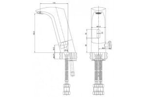 Смеситель для раковины KAISER Sensor (38011) - 2