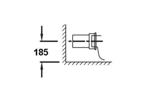 Патрубок для унитаза E6275-NF