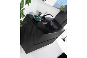 Тумба под раковину Armadi Art Vallessi 120 черный матовый - 3