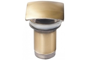 Донный клапан для раковины Ceramalux бронза (RD010)