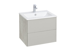 Тумба под раковину Aquaton Сохо 60 серый - 2