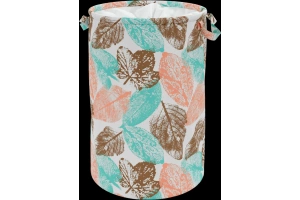 Корзина для белья Wasserkraft Ammer рисунок белый