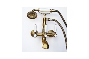 Смеситель для ванны Magliezza Bianco бронза (50105-3-br)