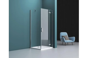 Душевой уголок BelBagno Kraft 90х90 хром (KRAFT-A-12-90-C-Cr-R) - 2