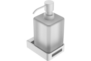 Дозатор Boheme Q 10957-MW Matt White