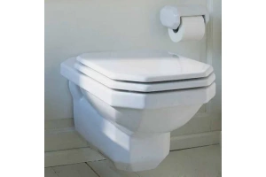 Унитаз подвесной Duravit 1930 с крышкой, белый (0182090000) - 3