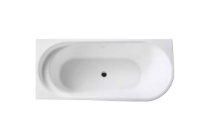 Акриловая ванна Vincea 150х78 белая левая