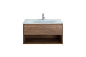 Комплект мебели BelBagno Kraft 80 темное дерево - 2