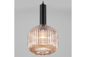 Подвесной светильник Eurosvet Bravo 50182/1 янтарь