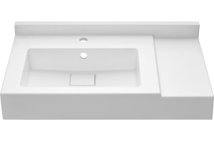 Раковина мебельная Aquaton Сакура 80 L белый - 2