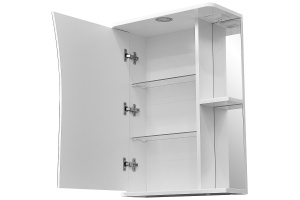 Зеркало-шкаф Stella Polar Винчи 50 L с подсветкой белый - 3
