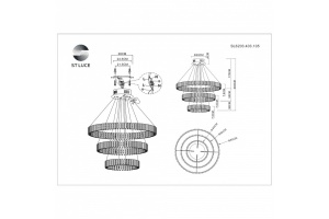 Подвесная люстра ST-Luce Estense SL6203.403.105 - 2