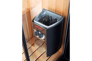 Душевая кабина Orans Diamond 180х130 белая левая стекло прозрачное с баней - 2