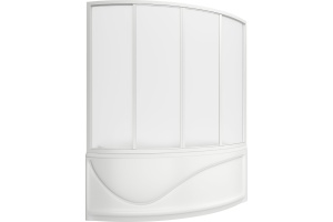 Акриловая ванна Bas Николь 170x108 см L - 3