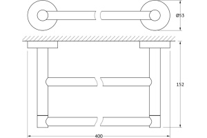 Полотенцедержатель Artwelle Harmonie (HAR 029) - 2