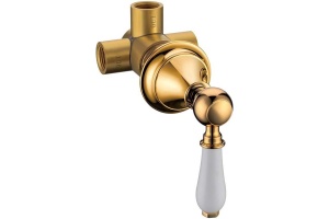 Переключатель потоков Boheme Brillante золотой глянцевый