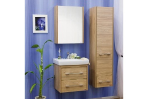 Мебель для ванной Sanflor Ларго 2 60 вяз швейцарский