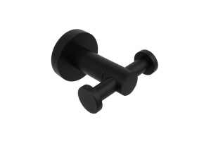 Крючок двойной AQUATEK ВЕГА AQ4002MB, матовый черный