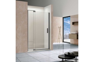 Душевая дверь в нишу Vincea EXTRA 90х200 профиль сталь стекло прозрачное