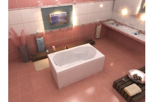 Акриловая ванна Bas Кэмерон 120 см - 3