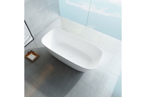 Ванна из искусственного камня Vincea 170х72 белый матовый - 3