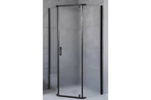 Душевой уголок Royal Bath TR 80х90 профиль черный стекло матовое