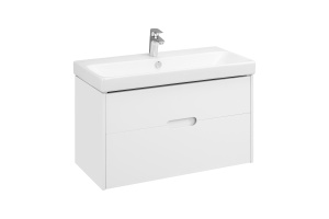 Комплект мебели Aquaton Оливия 90 белый матовый - 3