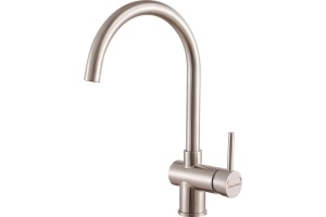 Смеситель Paulmark Bend для кухонной мойки Be212066-SS