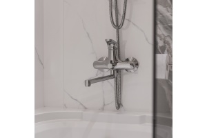 Универсальный смеситель DIWO Коломна KL-07cr - 2