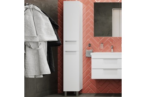 Шкаф-пенал STWORKI Копенгаген 195 L белый