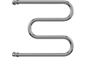 Водяной полотенцесушитель Terminus M-образный 600x500 Хром