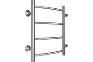 Водяной полотенцесушитель Terminus Классик П4 400x500 Хром боковое подключение - 2