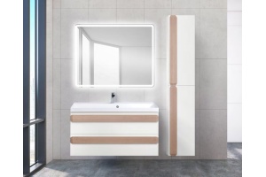 Шкаф-пенал BelBagno Aurora 30 R белый матовый (ручки на выбор) - 2