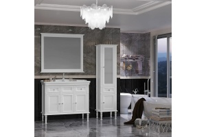 Тумба под раковину Opadiris Кантара 105 белая - 2