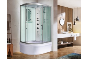 Душевая кабина Weltwasser WW500 HALLE 1204 R 120х90 хром (10000003315) - 3