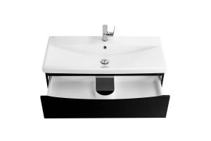 Тумба с раковиной Belbagno Marino-Cer 100 черный - 3